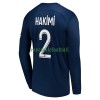 Maillot à Manches Longues Paris Saint-Germain Hakimi 2 Domicile 2022-23 Pour Homme